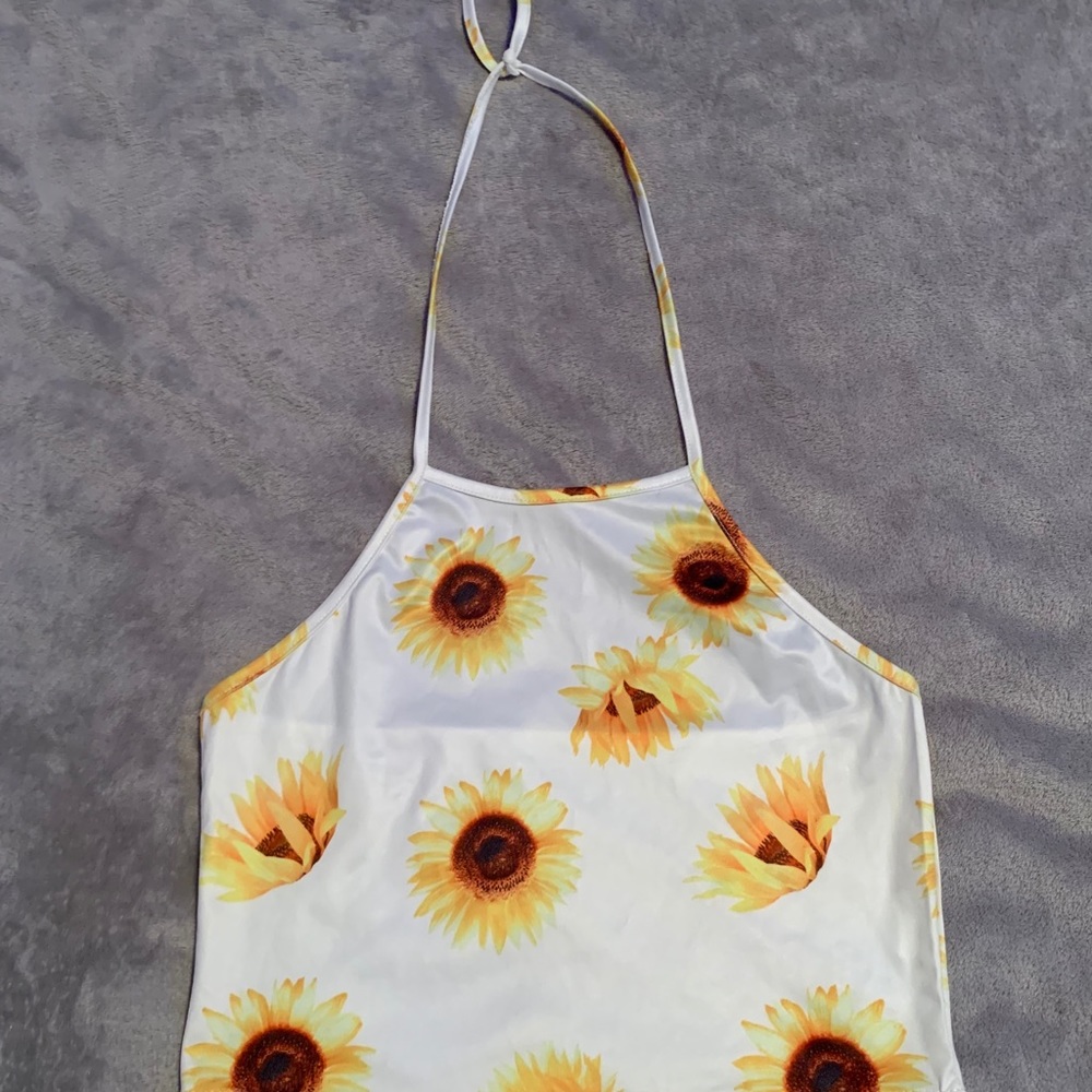 Juniors size small halter crop top